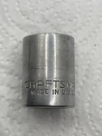 Vintage Craftsman Socket Ee 44335 5/8" 3/8" Drive 12 Point Chrome Sae Usa. Fixed Price $6.99.
