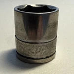Blue Point 3/8" Drive 17mm 6 Shallow Socket Chrome Metric Blpsm3817 Usa. Fixed Price $15.00.