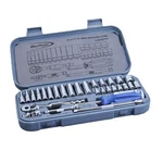 29pcs 1/4dr. Socket Set 6 Point Blpatsm1429. Fixed Price $200.12.