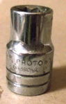 Proto Professional 1/2in Dr 8-point 3/8" #5412-s Impact Socket Made In Usa. Fixed Price $35.00.