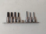 7pc Snap-on Fa4a-fa12l 3/8" Drive Sae Hex Bit Socket Driver 1/8"-3/8" No 3/16". Fixed Price $44.99.