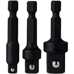 Grey Pneumatic 1403ha 3 Pc. 1/4" Hex To Square Socket Adapter Set. Fixed Price $41.33.