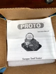 Micro Precision Proto J6470 Tr1001 Torque Tool Tester. Fixed Price $999.00.