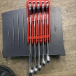 Mac Tools 5-pc. Sae Combination Wrench Set - 12-pt. Scl5pt Open Box. Fixed Price $199.00.