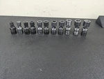#bk619 Snap-on 3/8" Drive 6 Point Metric Swivel Impact Socket Set 11 Pc 212ipfm. Fixed Price $329.95.