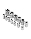 Ju Jian Tec 13-piece E-torx Socket Set With 6-point Star Design - E4 To Gloss. Fixed Price $23.90.