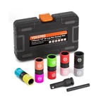1/2-inch Drive 7pc Half Size Lug Nut Flip Socket Set, Wheel Protect... Fast Ship. Fixed Price $53.99.