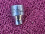 Vintage Snap-on Fv081 1/4" Sae Shallow Usa 3/8" Drive 12-point Socket. Fixed Price $6.99.