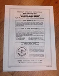Sears Craftsman 1/3 Hp Grinder Owners Manual 397.19410. Fixed Price $14.95.