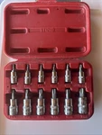 Mac Tools 12-pc. 1/4" And 3/8" Drive Tamper-resistant Star Driver Set St12hb. Fixed Price $104.44.