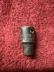 Snap-on Tools Imtm8a 1/4" Drive Sae 6-point Shallow Impact Socket Usa. Fixed Price $10.00.