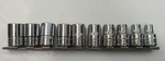 Snap-on 10pc Twm 1/2"dr 6pt Shallow Socket 10-20mm. Fixed Price $140.00.