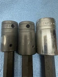 3 Snap-on Hex 1/2" Drive Sockets- 9/16" Gsa18a & Gsa16a Sa20a 5/8". Fixed Price $45.00.
