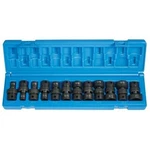 Grey Pneumatic 1212u 3/8" Drive 6 Point 12 Piece Standard Length Frac. Univ Set. Fixed Price $182.32.