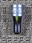 Vintage Snap-on Tools 1/2" Drive 3/8" Sae 12pt Shallow Chrome Socket Sw121. Fixed Price $22.99.