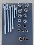 Vtg Craftsman V Series Usa 3/4" Drive Ratchet Extensions Sae Sockets Ect..(read). Fixed Price $449.00.