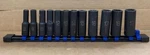 Matco Tools 12 Pc 3/8" Drive 6 Pt Deep Impact Socket Set (8mm- 19mm Bdp19m6v).. Fixed Price $180.00.