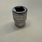 Snap On Tool Fm11 11mm Metric Flank Drive Shallow Socket 3/8" 12 Point Usa. Fixed Price $11.50.