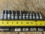 Westward/klutch 12 Piece Metric Hex Socket Set 3/8 Drive 2mm To 12mm. Fixed Price $32.00.