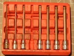 Read Mac 7 Of 8pc Metric 3/8" Drive Xl Extra Long Hex Socket Driver Set 3mm 9mm. Fixed Price $90.24.