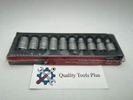 Snap-on New 310swmya 10-pc 1/2" Dr 12-pt Metric Flank Drive Shallow Socket Set. Fixed Price $250.00.