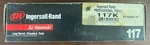 Ir 117k Ingersoll Rand Air Hammer Kit W/ 5 Pc. Chisel Set 116-k5. Fixed Price $115.00.
