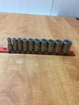Matco 3/8" Drive 10 Piece Sae 6 Point Mid-length Semi Deep Chrome Socket Set. Fixed Price $149.99.