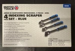 New Matco Tools 4pc Indexing Scraper Set Blue Sis4b. Fixed Price $189.99.