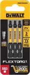 Dewalt Flextorq 2.25in Square #3 Impact Ready Power Bits, 5 Packs, 15 Bits Total. Fixed Price $21.95.