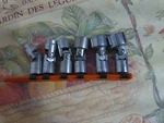 6-pc, 3/8" Dr 6-pt Flex, Swivel Socket Set (5/8, 11/16, 3/4"), Usa, By Blackhawk. Fixed Price $35.94.