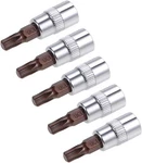 Uxcell 5pcs 1/4" Drive X T30 Torx Bit Socket, S2 Steel Bits Cr-v Sockets. Fixed Price $12.36.
