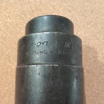 Snap-on Tools Usa New 1/2" Drive 1-3/8" Sae Deep 6 Point Impact Socket Sim440. Fixed Price $64.99.