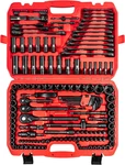 Llndei 160-piece Mechanics Tool Set, Metric Socket Set 1/2 1/4 3/8 Inch Drive Pr. Fixed Price $242.87.