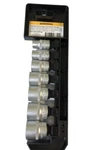 Nib Pittsburgh Pro 7 Pc 3/8" Drive Spline Socket Set Tools Sae. Fixed Price $19.50.