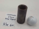 Craftsman 19476 Gk 1/2" Drive 6 Point 27mm Deep Impact Socket Usa. Fixed Price $24.95.