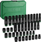 Sk 3/8" Drive Impact Socket Set, 40-piece Deep & Shallow Sockets, 3/8. Fixed Price $167.99.