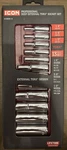 Icon S12setd-13 Professional Deep External Torx Socket Set-13 1/4 3/8 1/2 Drive. Fixed Price $40.00.