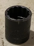 Snap-on Imdfm18, 3/8 Dr. 18mm. Impact Socket, Shallow, 12 Point.. Fixed Price $22.99.