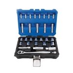 Kobalt 30 -piece Metric And Standard (sae) Mechanics Tool Set With Hard Case. Fixed Price $29.99.