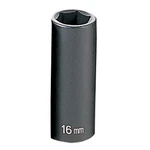 Grey Pneumatic 1016md Soc 16mm 3/8d Imp 6pt Dp. Fixed Price $17.01.