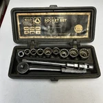 Bonney Tools Usa (utica) 12 Pc 3/8 Drive Socket Set Vintage. Fixed Price $59.99.