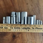 Vintage Husky Socket Lot Of 10 Made In The Usa. Fixed Price $55.19.