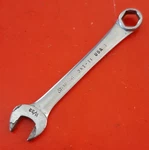 Snap-on 11/32" 6pt Point Chrome Midget Combination Wrench Oxi11 Owner Marks. Fixed Price $10.83.