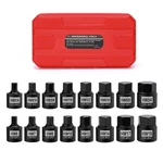 Mayouko 16 Pieces 3/8" Drive Low Profile Hex Socket Set, Impact Allen Bit Soc.... Fixed Price $38.67.