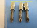 Snap-on, Tmp12e 1/4" Drive #1 Phillips Standard Socket Driver Looks Unused. Fixed Price $12.50.