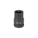 Grey Pneumatic 2124et 1/2" Drive X E24 External Star Impact Socket. Fixed Price $31.85.