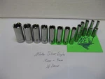 Matco Silver Eagle Tools 1/4 Drive Deep Sockets Sold Each New! Metric. Fixed Price $11.04.