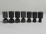 Mac Tools 7 Piece 3/8'' Drive 6 Point Sae Universal Impact Socket Set. Fixed Price $166.24.