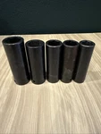 Snap On 5 Pc 1/2" Drive Metric Increased Hex Depth Lug Sockets (17-19, 21,22 Mm). Fixed Price $149.99.