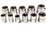 Mac Snap On Usa 11 Piece 3/8" Drive 6 Point Sae Shallow Socket Set 3/8 To 1. Fixed Price $107.95.